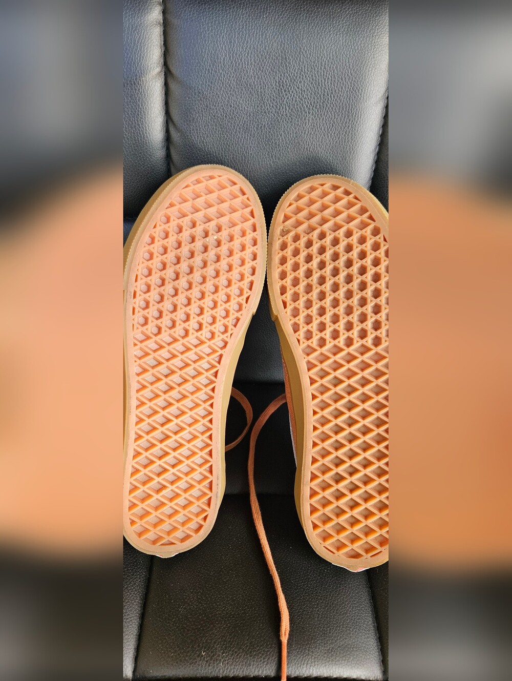 Vans Men's Tan Suede Old Skool Sneakers - Picture 9 of 9
